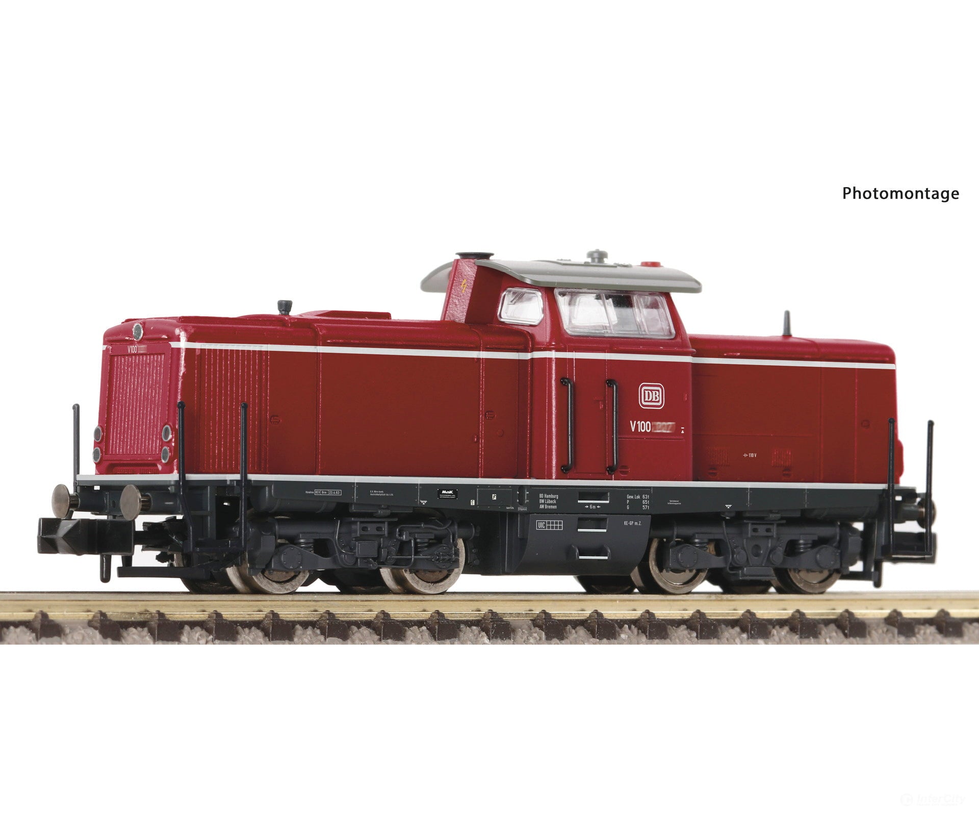 Fleischmann 7370016 N Diesel Locomotive Class V 100.20 Db Era 3 (Dcc Sound) European Locomotives