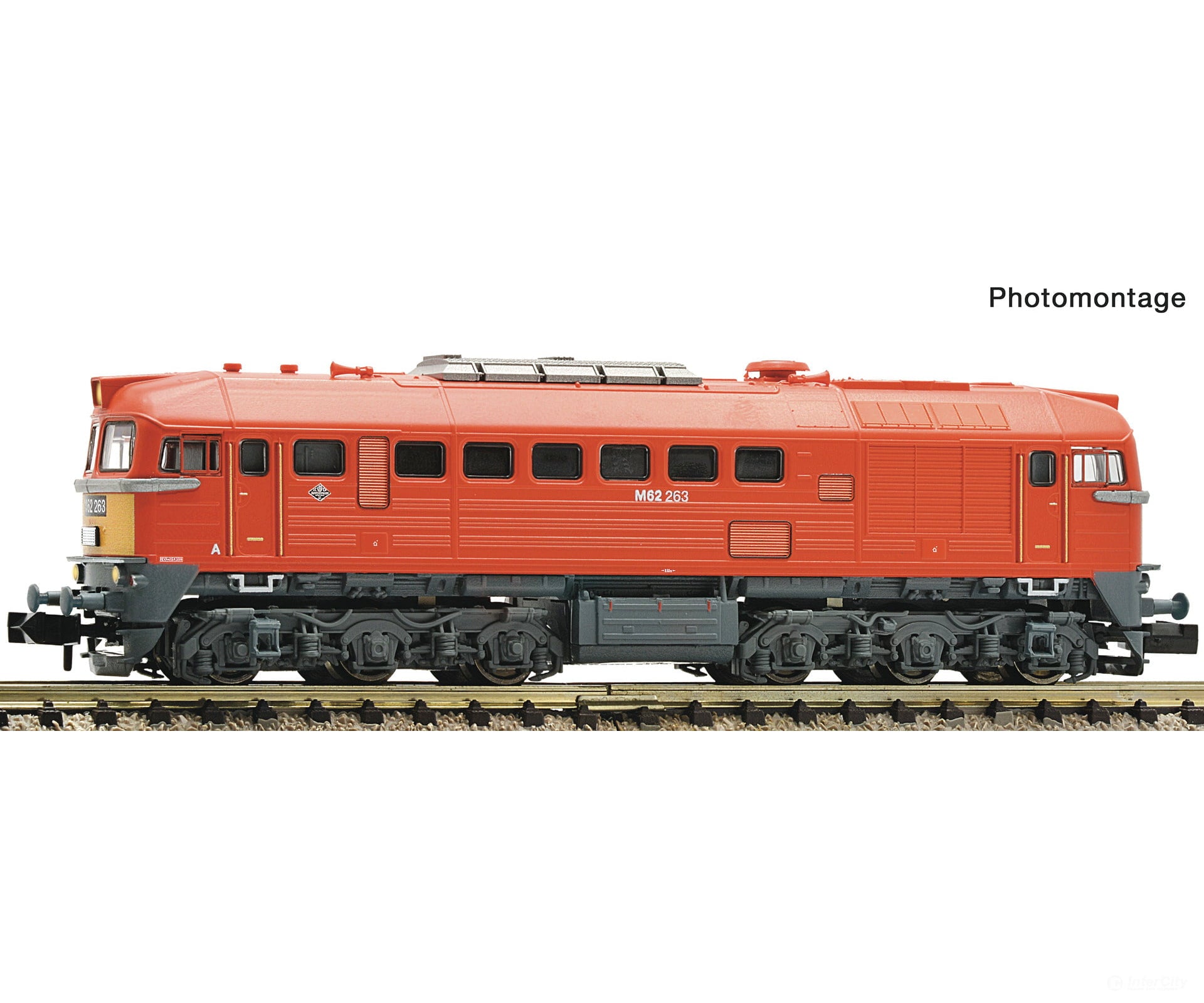 Fleischmann 7370025 N Diesel Locomotive M62 263 Mav Dcc Digital Sound European Locomotives