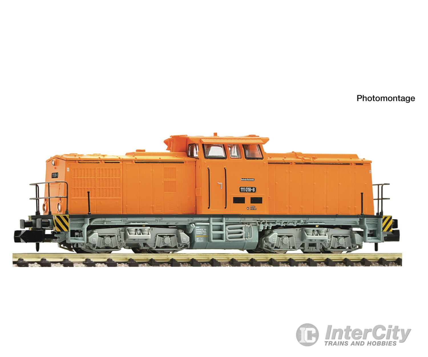 Fleischmann 7370039 N Diesel locomotive 111 018-8 DR DCC Digital Sound European Locomotives
