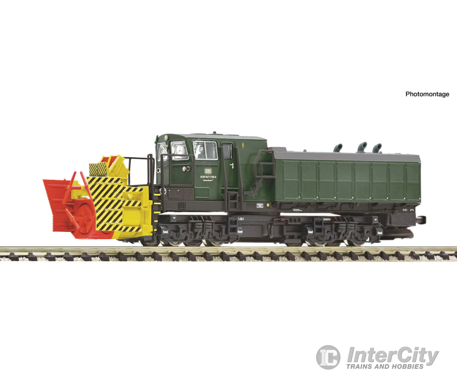 Fleischmann 7370040 N Beilhack rotary snow blower DB DCC Digital Sound European Locomotives