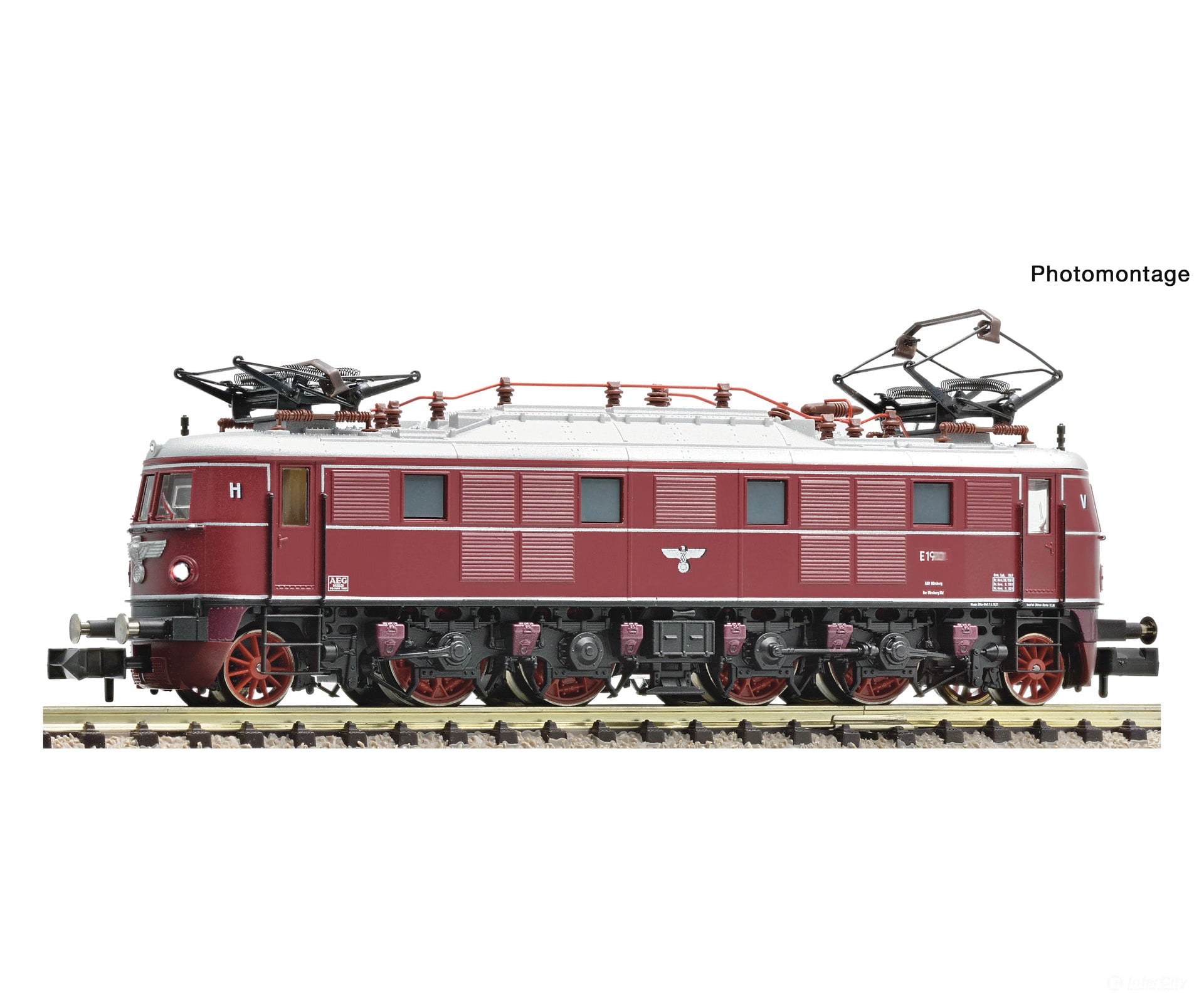 Fleischmann 7560030 N Electric Locomotive Class E 19 Drb Era 2 (Dc) European Locomotives