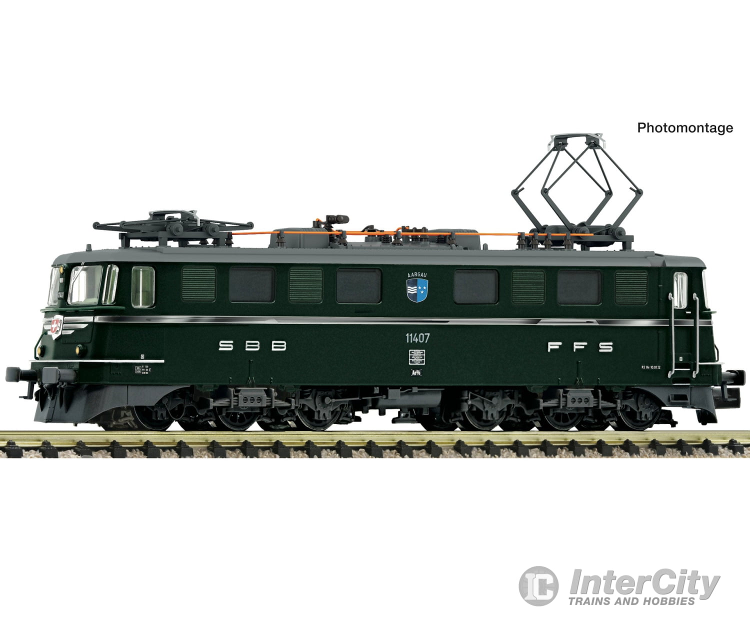Fleischmann 7560037 N Electric locomotive Ae 6/6 11407 SBB DC Analog European Locomotives