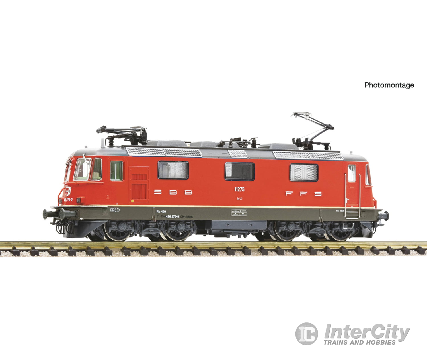 Fleischmann 7560045 N Re 420 275-0 electric locomotive SBB DC Analog European Locomotives