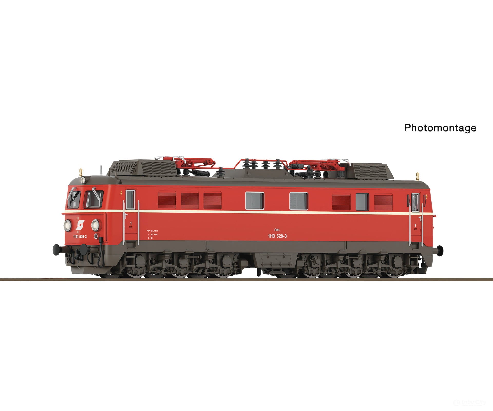 Fleischmann 7560064 N Electric locomotive 1110 529-3 ÖBB DC Analog European Locomotives