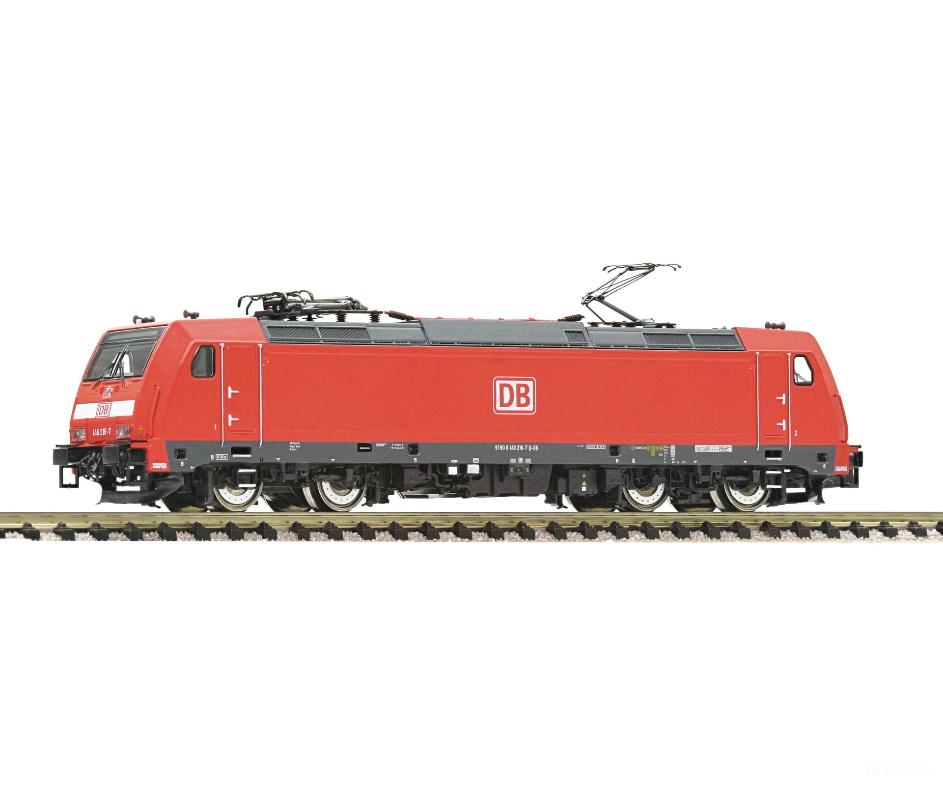 Fleischmann 7570008 N Electric Locomotive 146 216 - 7 Db Ag - Dcc/Sound European Locomotives