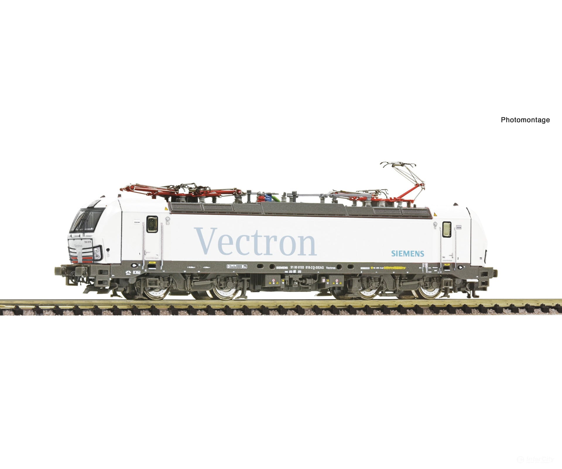 Fleischmann 7570011 N Electric Locomotive 193 818-2 Siemens Dcc Digital Sound European Locomotives
