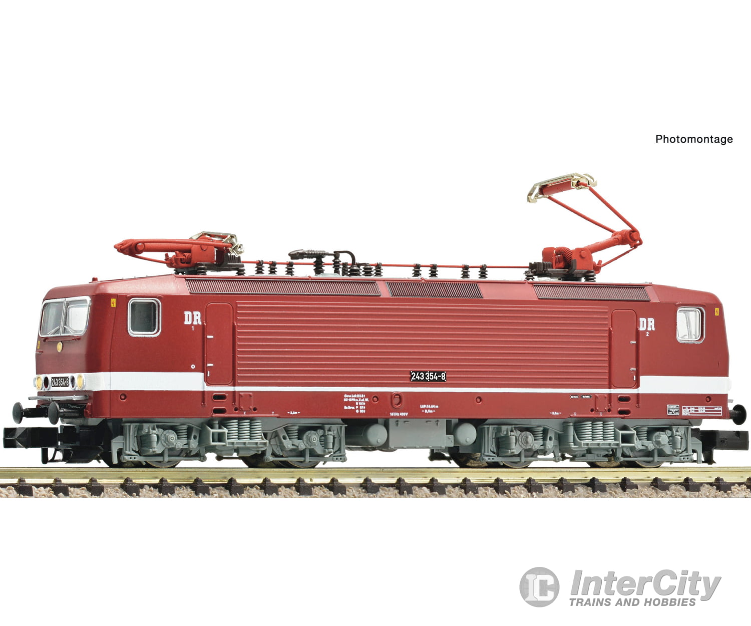 Fleischmann 7570015 N Electric Locomotive Br 243 Dr Era 4 (Dcc Sound) European Locomotives