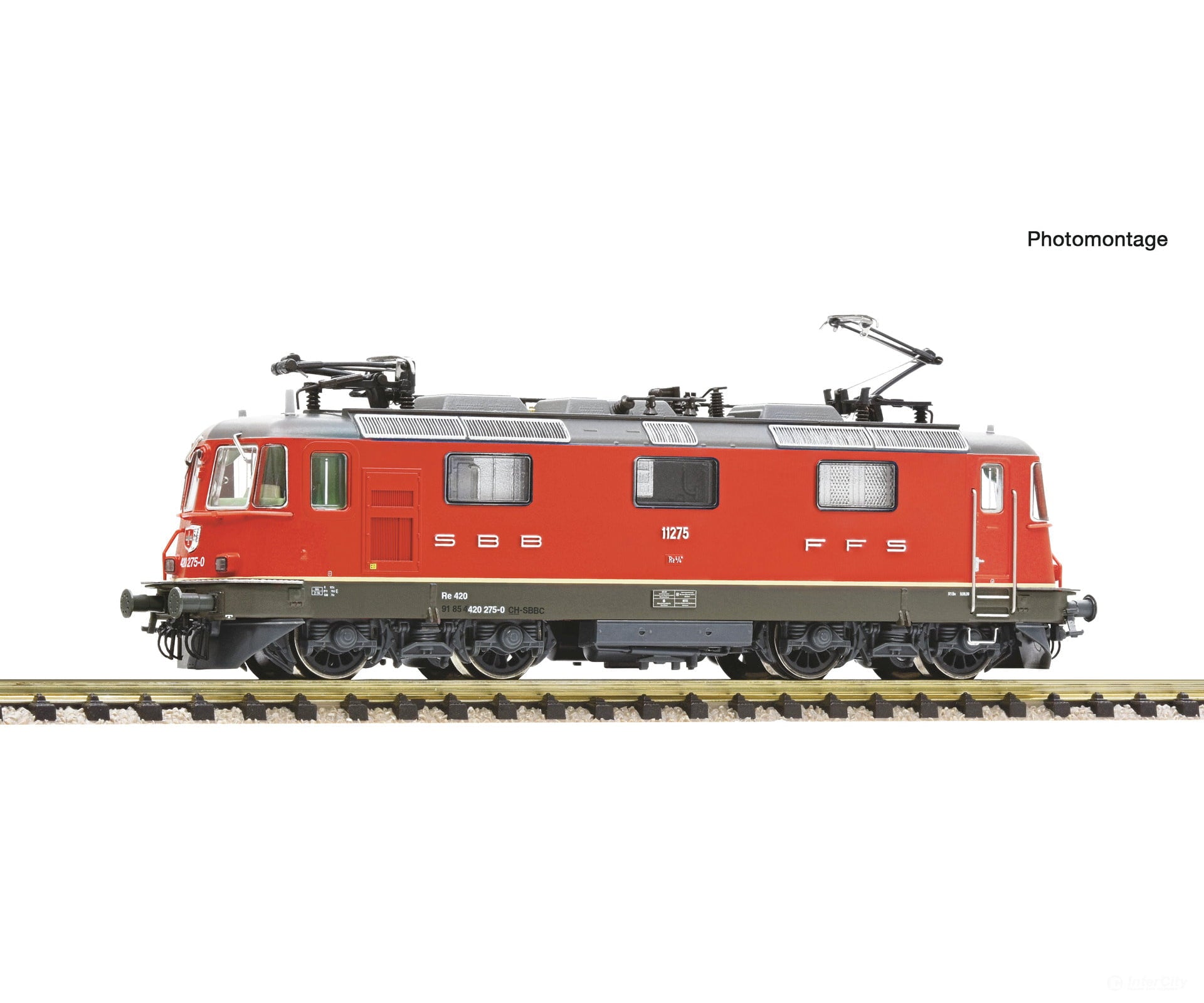 Fleischmann 7570045 N Re 420 275-0 electric locomotive SBB DCC Digital Sound European Locomotives