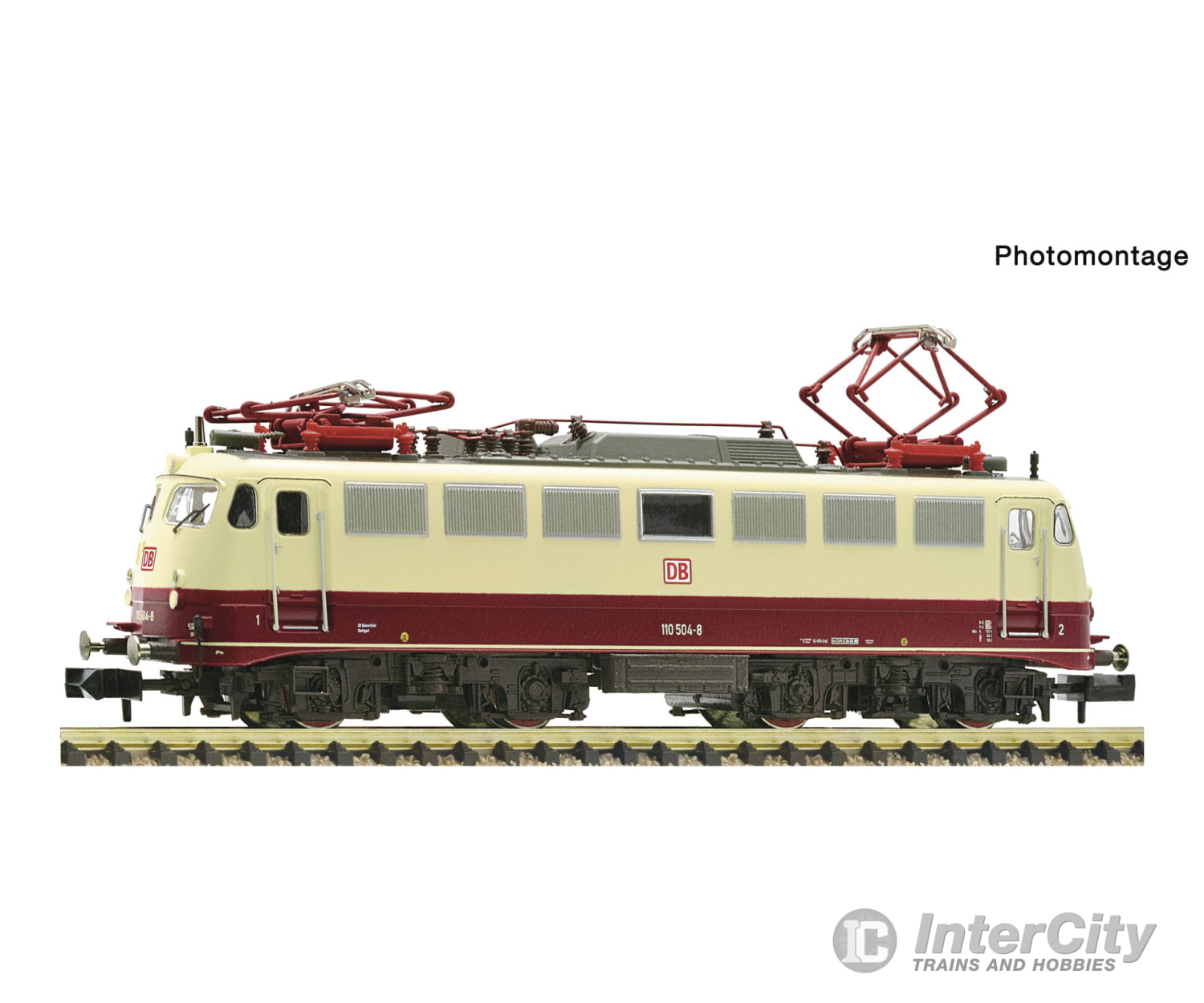 Fleischmann 7570082 N Electric locomotive 110 504-8 DB AG DCC Digital Sound European Locomotives