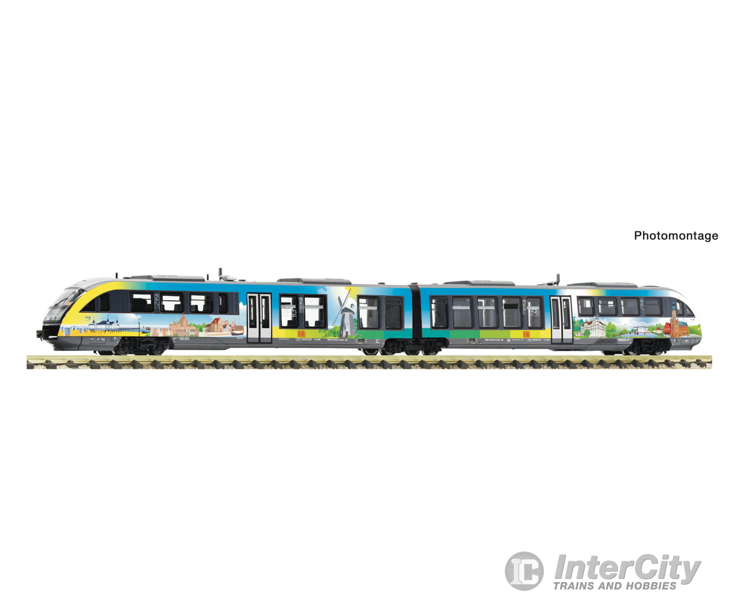 Fleischmann 7770015 N Diesel multiple unit 642 039-1 DB AG European Locomotives
