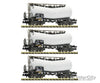 Fleischmann 846007 N 3 Piece Set: Slurry Wagons Atir-Rail European Freight Cars