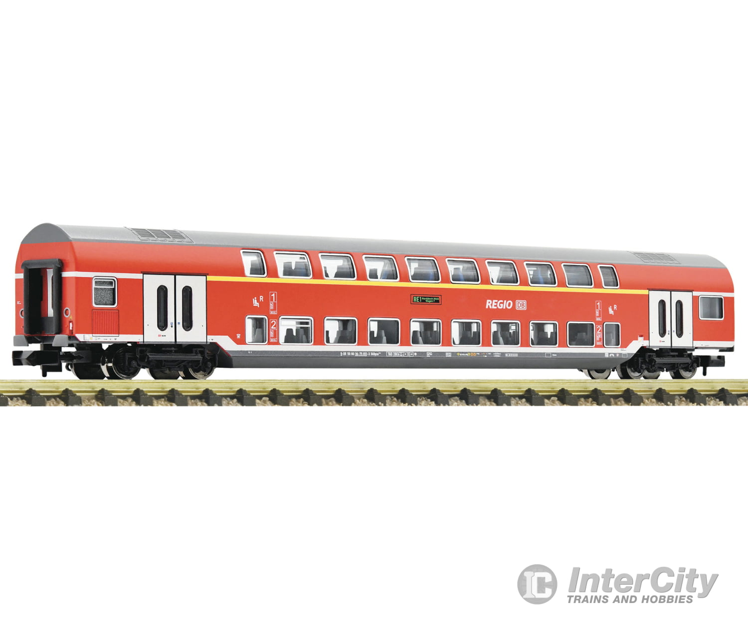 Fleischmann 862705 N 1st/2nd class double-deck coach, DB AG