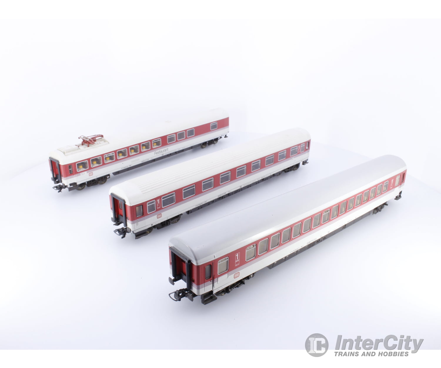 Fleischmann PASSCAR HO DB 3 Intercity Passenger Cars/Restaurant Car European Passenger Cars