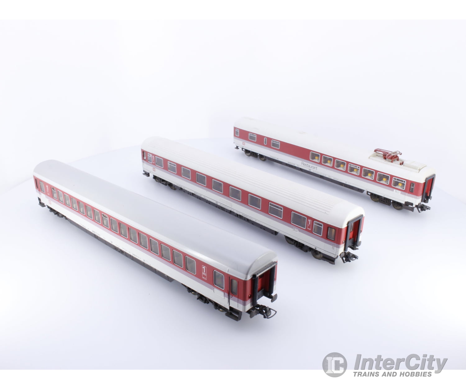 Fleischmann PASSCAR HO DB 3 Intercity Passenger Cars/Restaurant Car European Passenger Cars