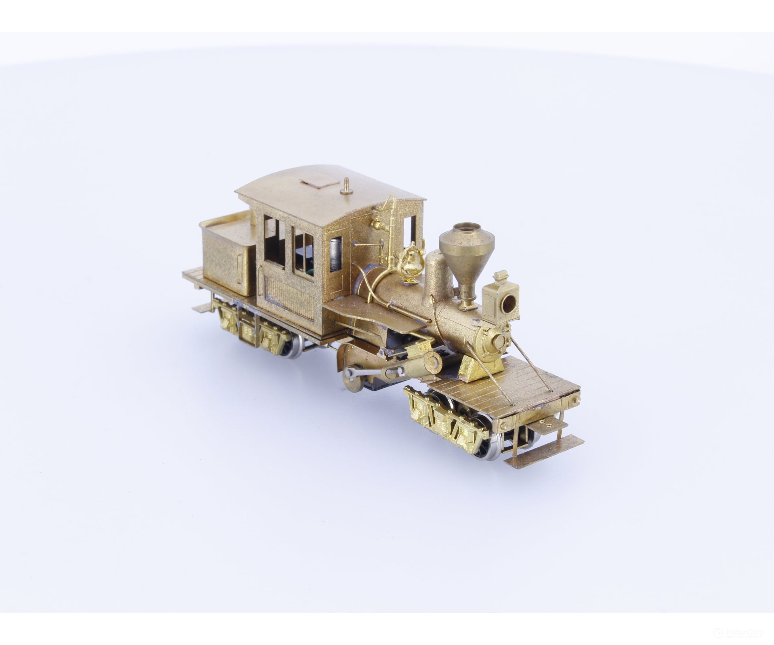 Flying Zoo 18TC HOn 2 1/2 Brass 18 Ton 2 Truck Climax Analog DC Locomotives