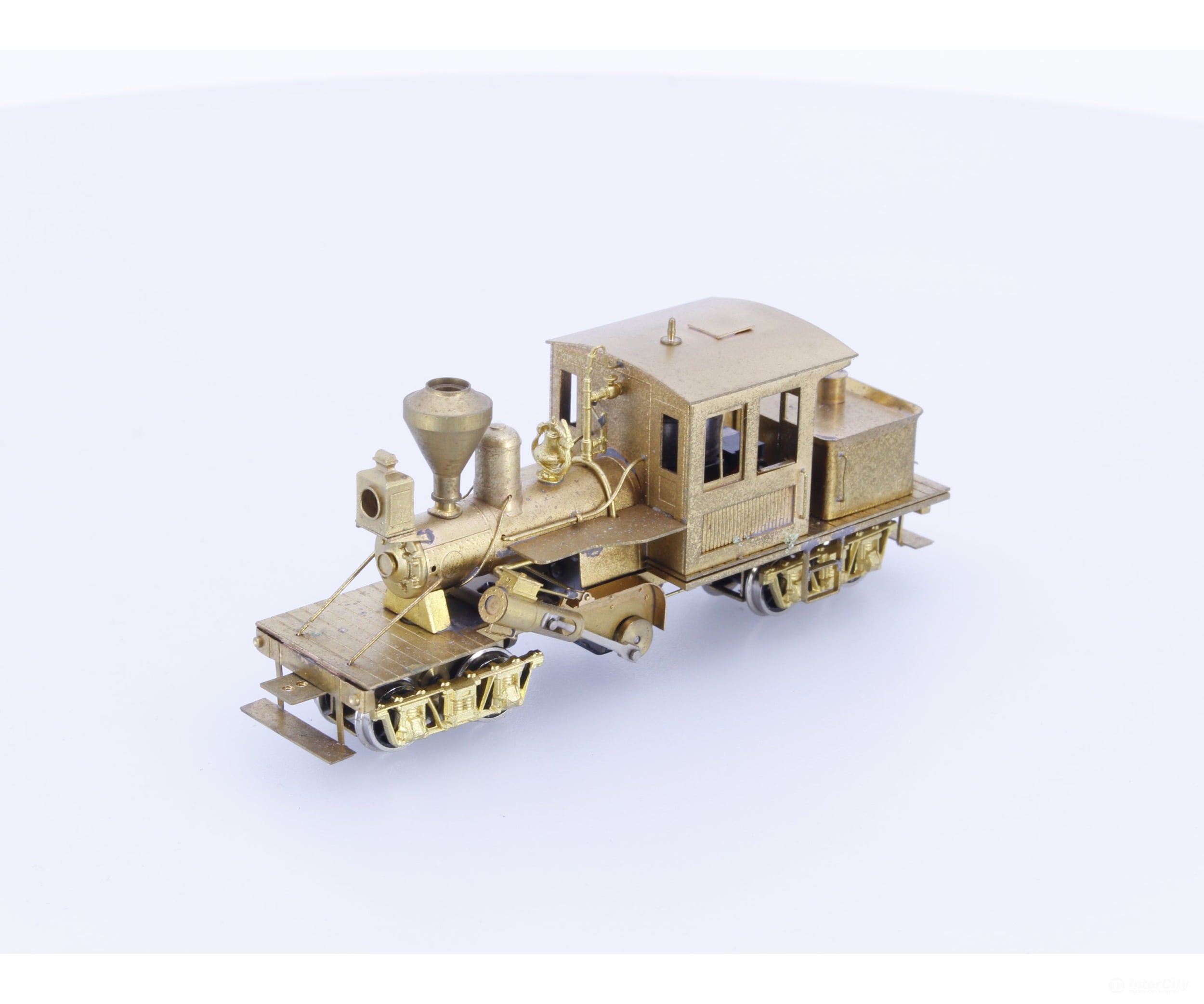 Flying Zoo 18TC HOn 2 1/2 Brass 18 Ton 2 Truck Climax Analog DC Locomotives