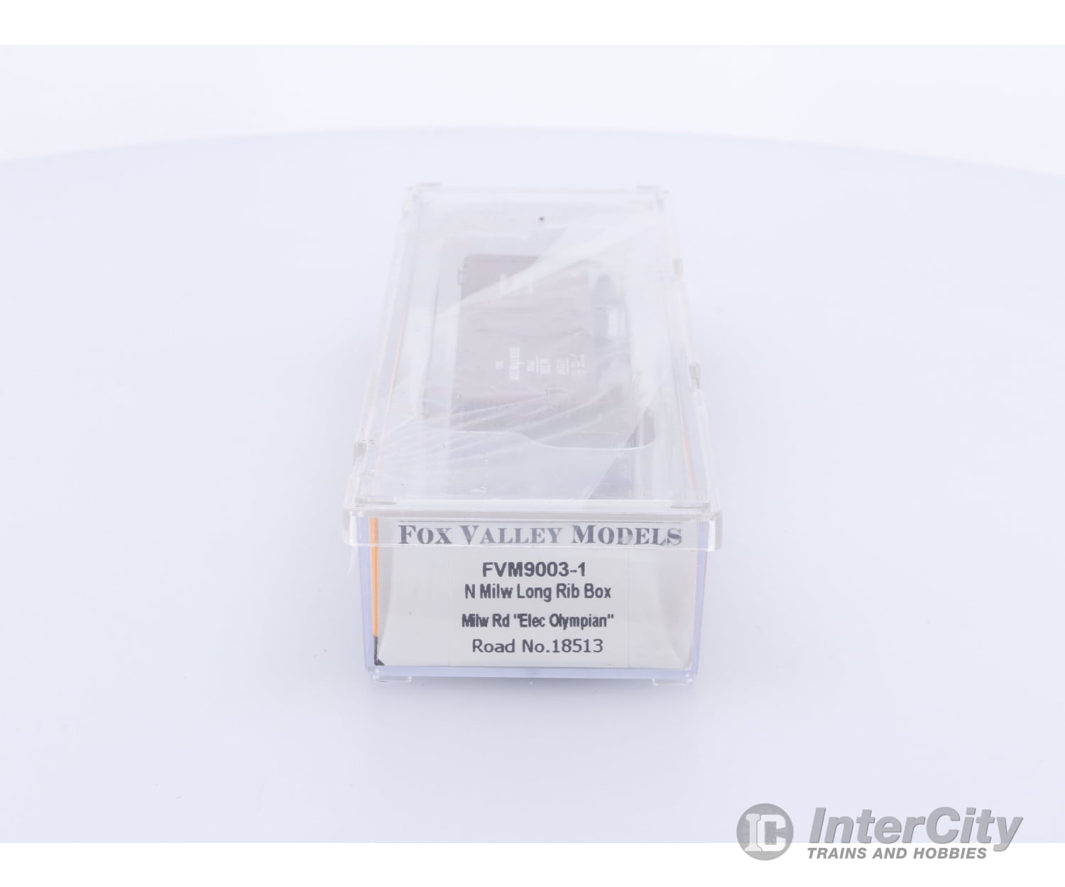 Fox Valley Models FVM 9003-1 N MILW Long Rib Box Car Milwaukee Road (MILW) 18513 Freight Cars