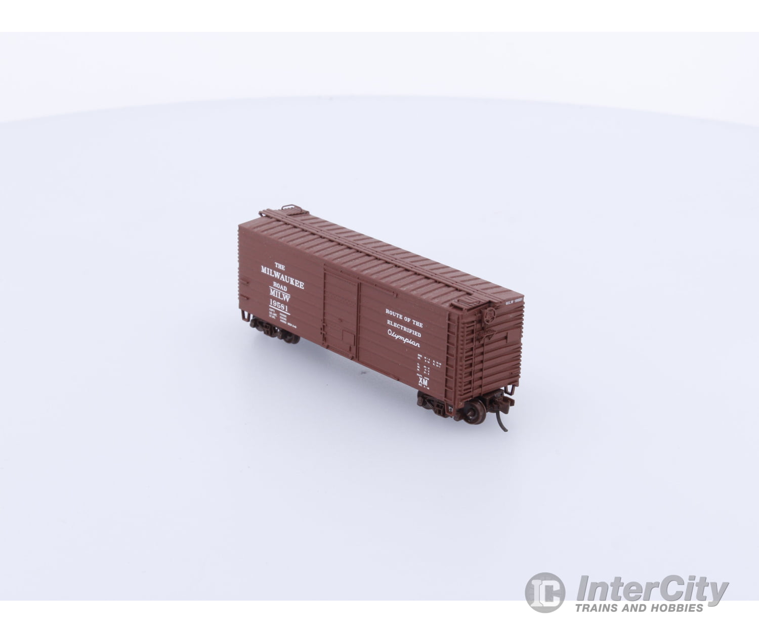 Fox Valley Models FVM 9003-3 N MILW Long Rib Box Car Milwaukee Road (MILW) 19581 Freight Cars