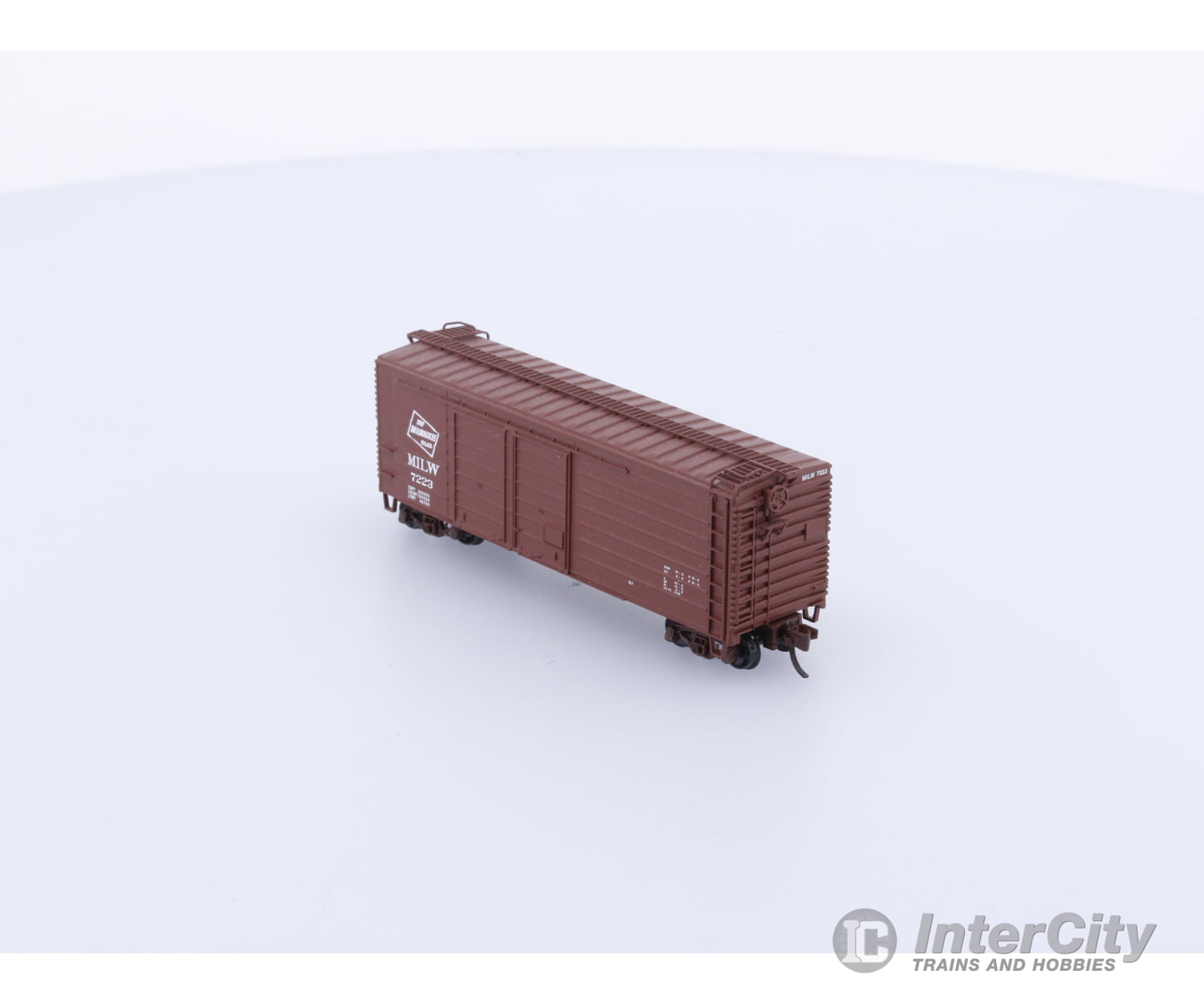 Fox Valley Models FVM 9017-1 N MILW Double Door Rib Box Car Milwaukee Road (MILW) 7223 Freight Cars