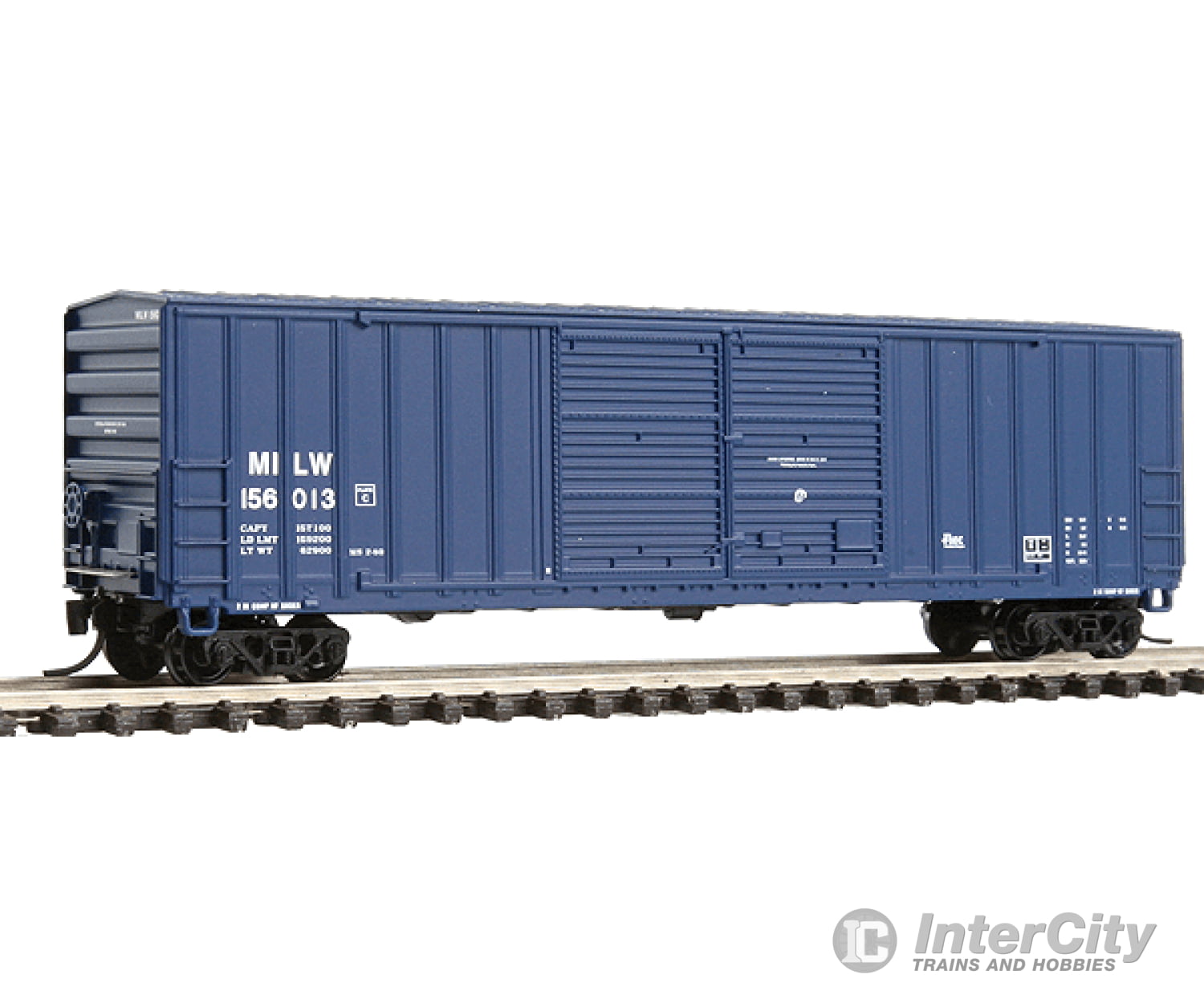 Fox Valley Models N 80782 Fmc 50 Double-Door Boxcar - Milwaukee Road Freight Cars