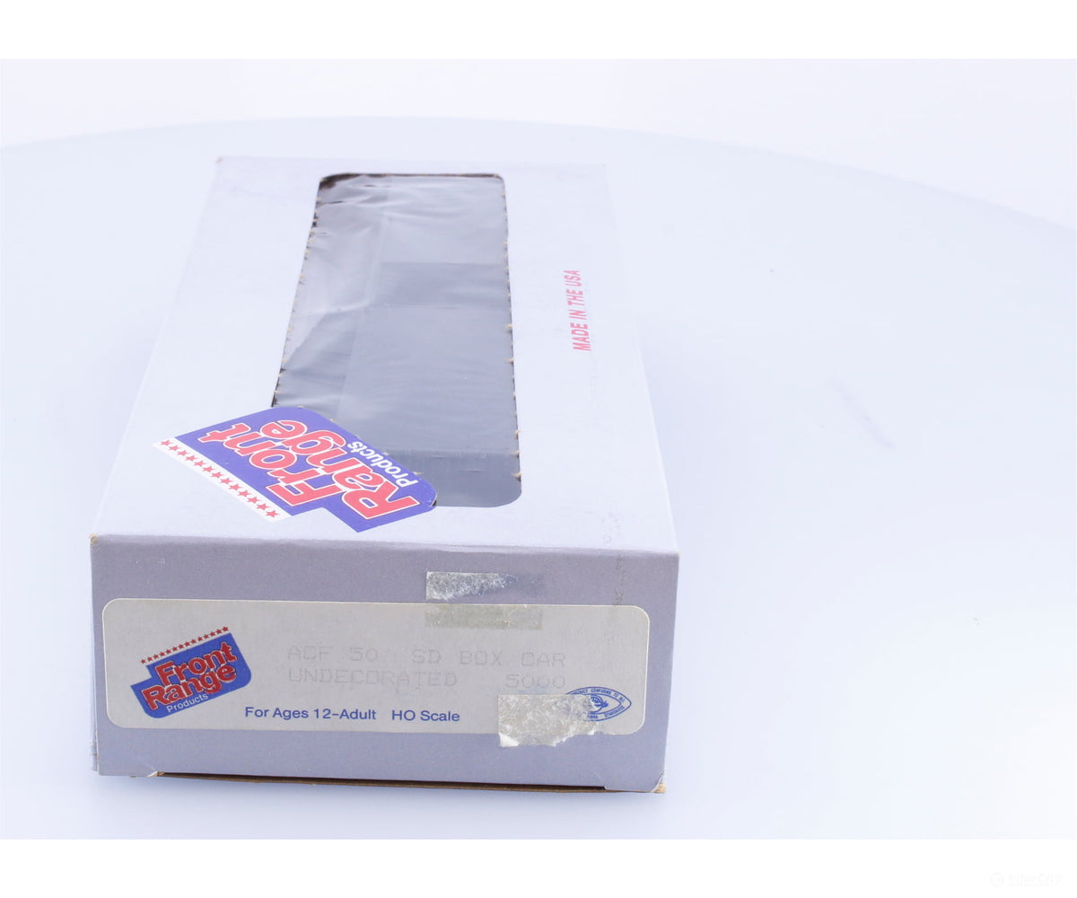 Front Range Products 5000 HO 50’ ACF Box Car Kit #2 Undecorated - Freight Cars