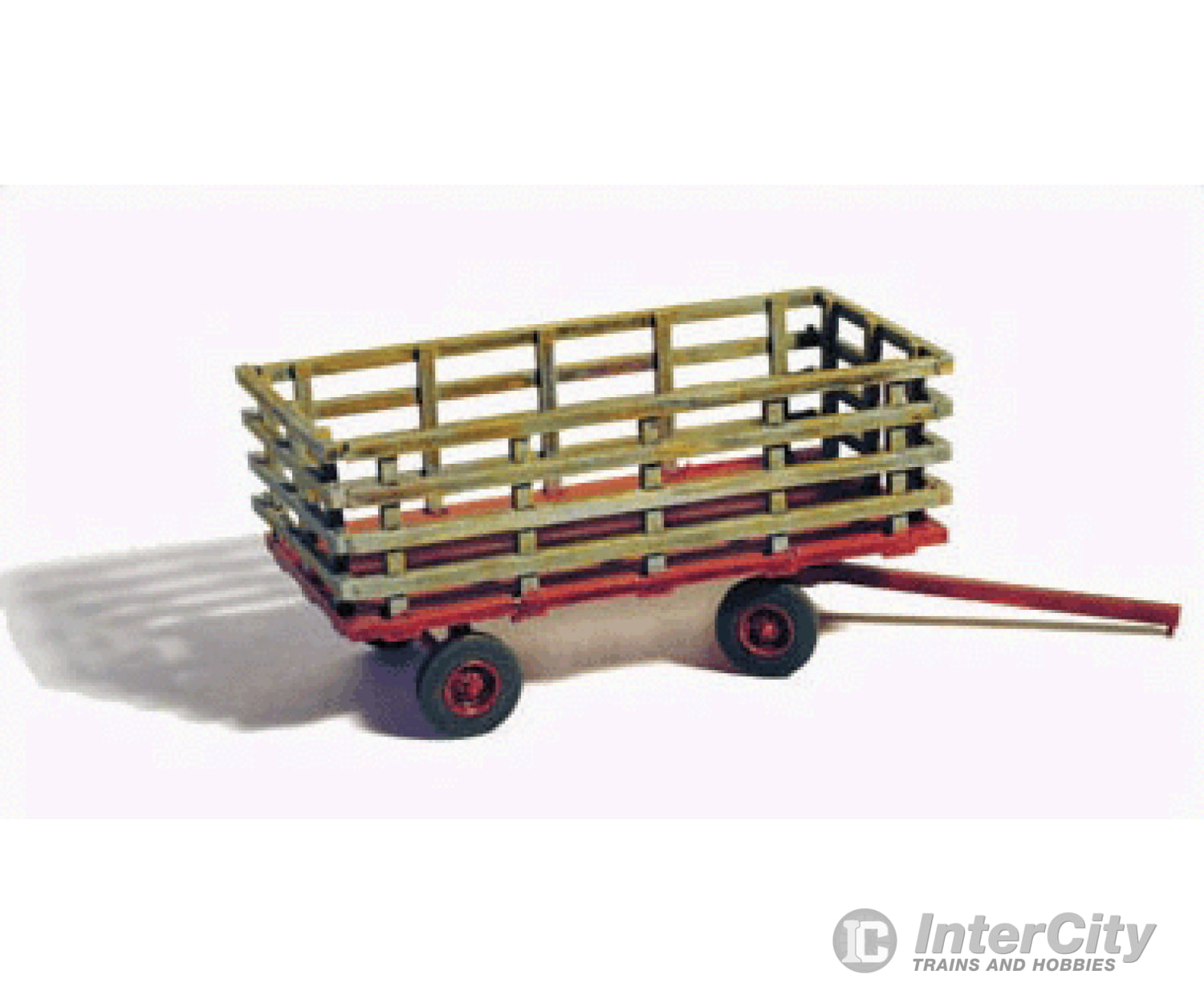 Ghq Ho 60012 Farm Machinery (Unpainted Metal Kit) -- Hay Wagon Cars & Trucks