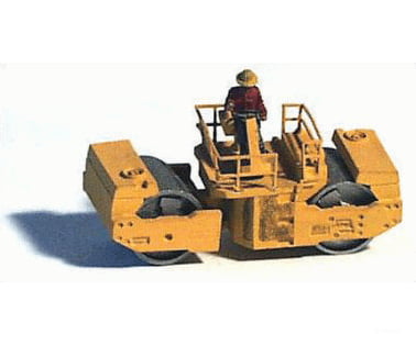 Ghq N 53009 Construction Equipment (Unpainted Metal Kit) -- Compactor Cars & Trucks
