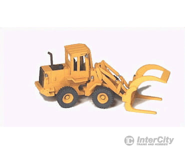 Ghq N 53014 Logging Equipment (Unpainted Metal Kit) -- Log Loader Cars & Trucks