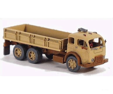 Ghq N 56007 American Truck - (Unpainted Metal Kit) -- 1950 6 X 2 2/Low-Sided Box Cars & Trucks
