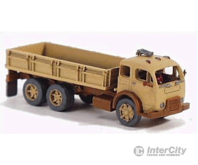 Ghq N 56007 American Truck - (Unpainted Metal Kit) -- 1950 6 X 2 2/Low-Sided Box Cars & Trucks