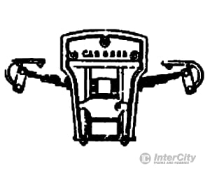 Grandt Line Products 141 Pedestal Journal Box & Spring Set -- Colorado Southern Caboose Detaling