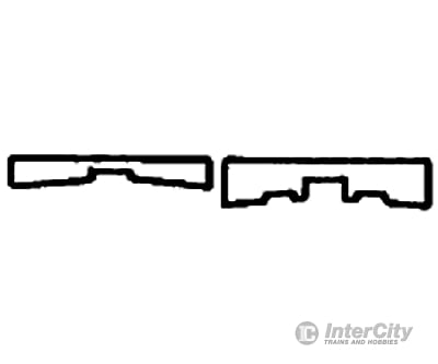 Grandt Line Products 144 Roofwalk Supports Pkg(21) -- For Narrow Gauge Cars W/Murphy Roofs Detaling