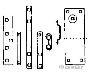 Grandt Line Products 2 Box End Detail Set -- Rio Grande Detaling Parts