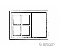 Grandt Line Products 26 Window 8-Pane -- Sliding Outfit Car Detaling Parts