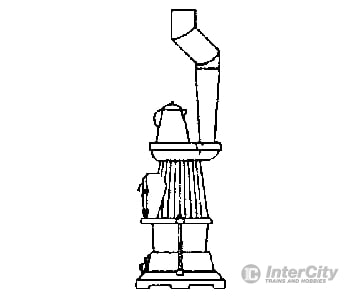 Grandt Line Products 3068 Estate Caboose Stove -- With Coffee Pot Detaling Parts