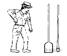 Grandt Line Products 3098 Cast Metal Figure -- Track Worker W/Spade & Claw Bar Figures