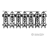 Grandt Line Products 3501 Balcony Railings -- Wells Fargo Scratch Building Supplies