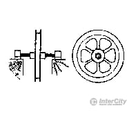 Grandt Line Products 3515 Cable Sheave W/Bearings -- 24’ Diameter Scratch Building Supplies