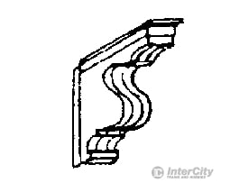 Grandt Line Products 3530 Brackets -- Victorian Scratch Building Supplies