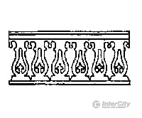 Grandt Line Products 3535 Porch Railing -- Gothic Scratch Building Supplies
