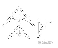 Grandt Line Products 3539 Victorian Eave Bracket & Gable Trim -- Roof Angle 50 Degree Scratch
