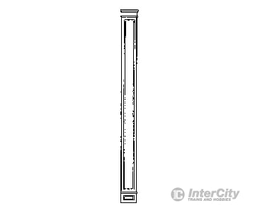 Grandt Line Products 3548 Pilasters -- 3-1/2’ X 1’ Scratch Building Supplies