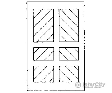 Grandt Line Products 3606 Baggage Door -- Rio Grande Sargents Station - Scale 55 X 85’ 140 216Cm