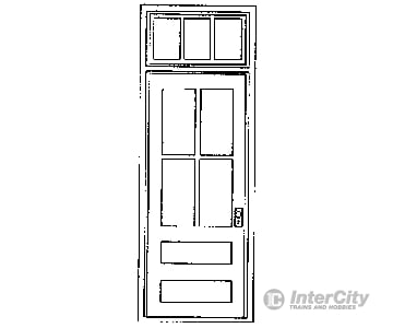 Grandt Line Products 3612 Factory Front Door W/Transom For Masonry Buildings -- 39 X 92’ Scratch