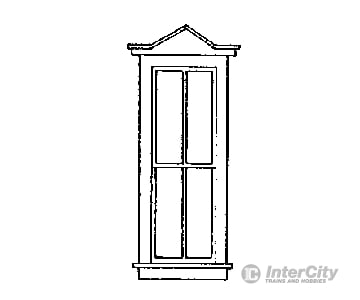 Grandt Line Products 3736 Double-Hung Windows W/Pointed Top -- Four-Pane 30 X 88’ Scratch