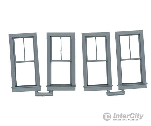 Grandt Line Products 3766 Double-Hung Windows -- 2-Over-1 Scale 28 X 64’ 71.1 163Cm Pkg(4)