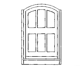 Grandt Line Products 3815 Rpo Wide Doors -- Sandy River & Rangeley Lakes Detailing Parts