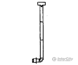 Grandt Line Products 5023 Stovepipe Pkg(2) -- With Elbow Bonnet & Thimble Detailing Parts