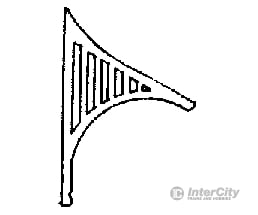 Grandt Line Products 5025 Eave Trim -- For Rio Grande Southern Stations Scratch Building Supplies