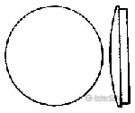 Grandt Line Products 5068 Utlx 77’ Tank Car Ends Pkg(2) Detailing Parts